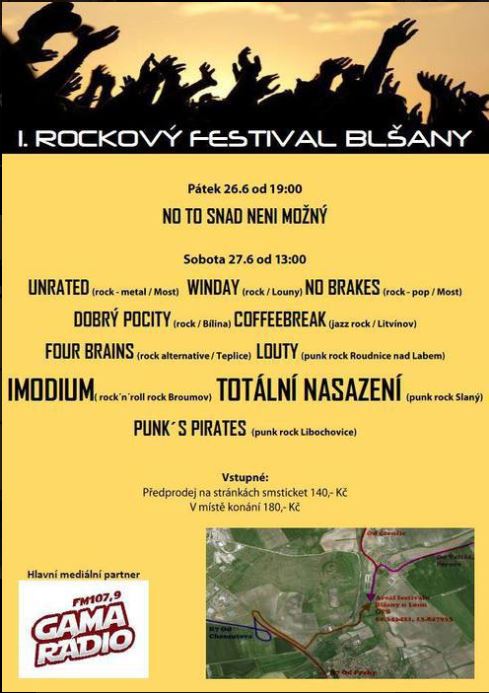 Festival Blšany - plakát