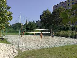 The town outdoor swimming pool