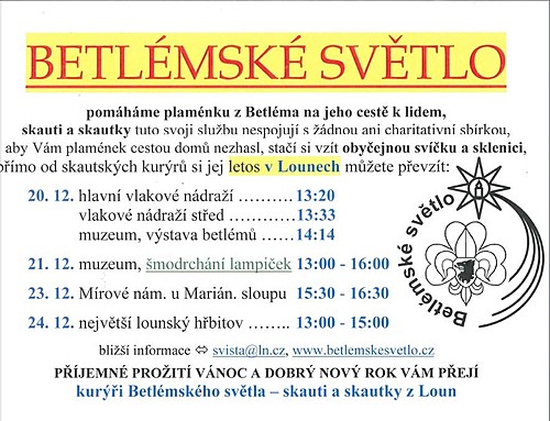 Betlémské světlo