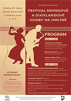 Festival swingové a dixielandové hudby na Jimlíně