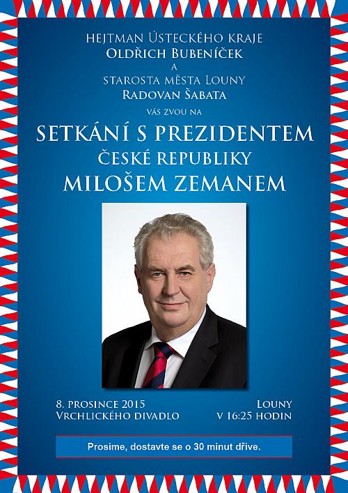 Setkání s Milošem Zemanem