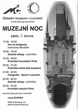 Muzejní noc muzeum