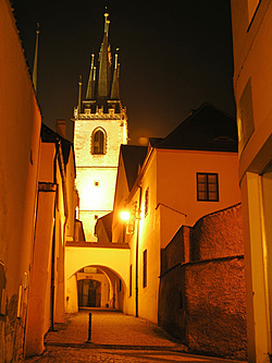 The church at night