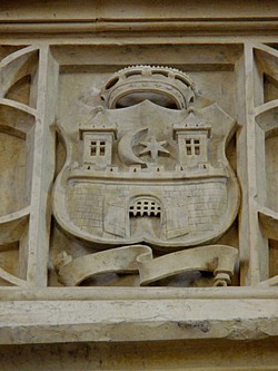 town emblem - St. Nicholas´ Church