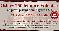 OSLAVY 750 LET OBCE VOLENICE