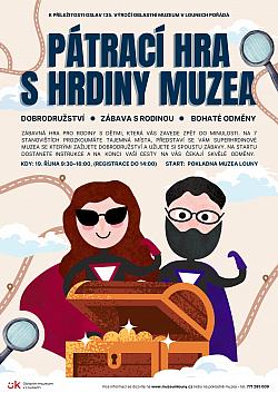 PÁTRACÍ HRA S HRDINY MUZEA