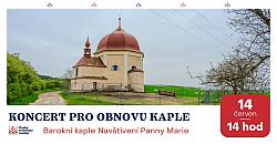 KONCERT PRO OBNOVU KAPLE NAVŠTÍVENÍ PANY MARIE
