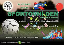 SPORTOVNÍ DEN S SK CÍTOLIBY