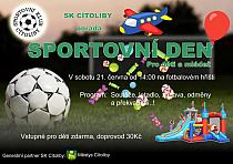 SPORTOVNÍ DEN S SK CÍTOLIBY