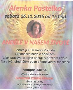 ALENKA PASTELKA - ANDĚLÉ V NAŠEM ŽIVOTĚ